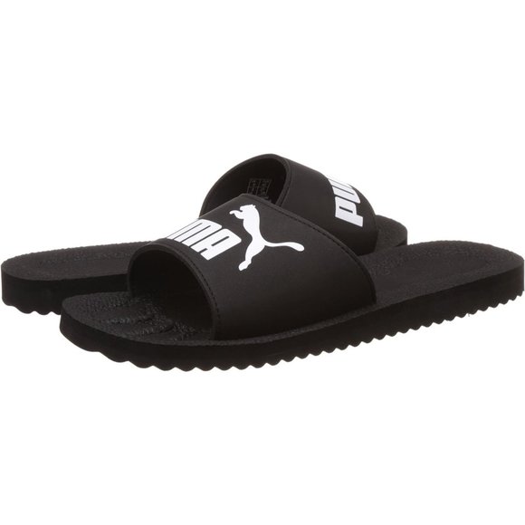 Puma High Quality Soft strap Unisex Purecat Slide Synthetic Sandal - Picture 12 of 13